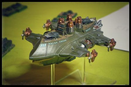 Dystopian Wars - Eagle Class War Rotor